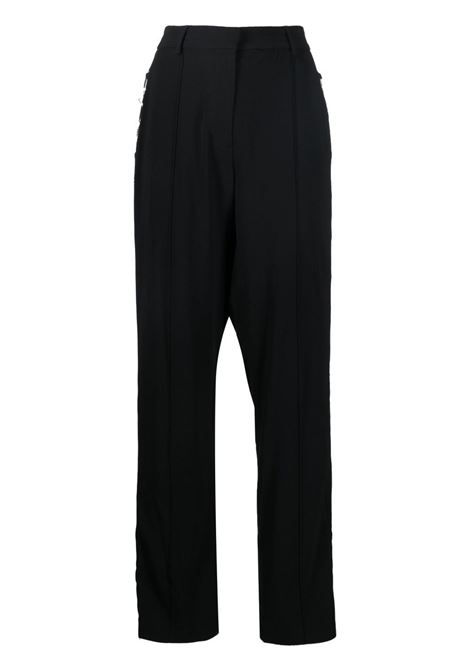 Pantaloni dritti in nero - donna